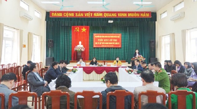 Đại biểu HĐND tiếp xúc cử tri Ứng Hòa, Cầu Giấy, Thanh Xuân